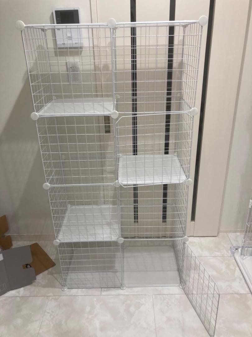 UYTON 猫ケージ (製品サイズ：75*36*114.5CM) DIYコン☆彡