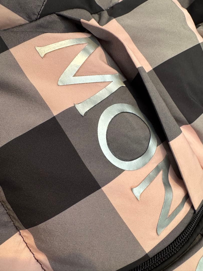 MONCLER フード付きダウン チェック モンクレールキッズ モンクレ ダウン