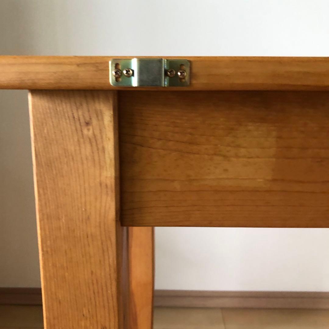 カントリー家具　本棚付きデスク