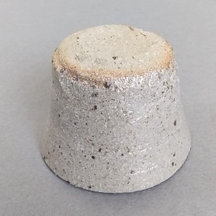 西岡小十　氏作　窯変唐津ぐい呑み　窯変唐津酒盃　唐津ぐい呑み　箱なし(NO.2)