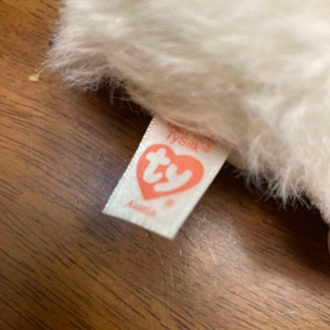 TY タイ　ぬいぐるみ　フクロウ　白　owl