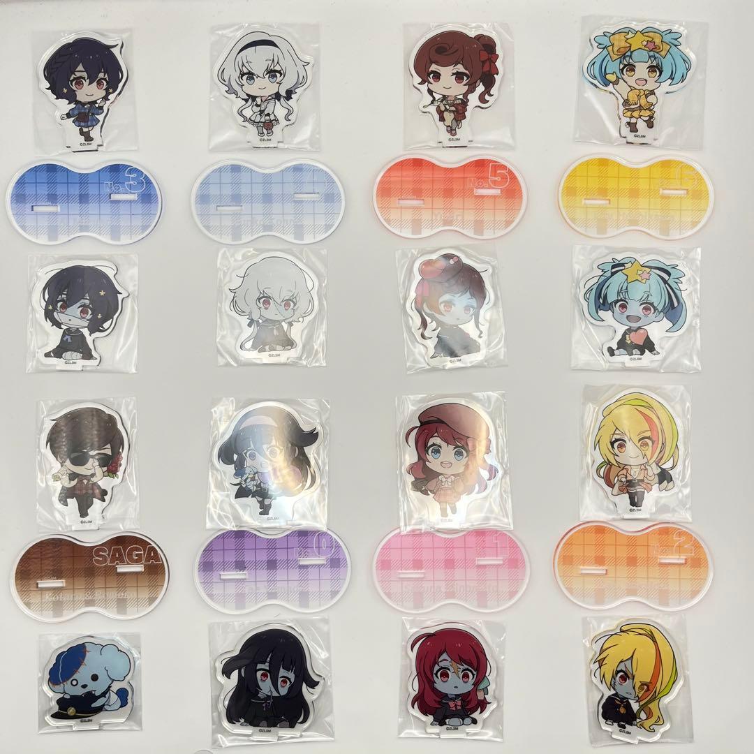 新品　ゾンビランドサガ　ハンズ　ペアアクリルスタンド　コンプリートセット