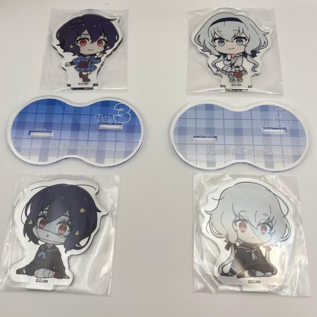 新品　ゾンビランドサガ　ハンズ　ペアアクリルスタンド　コンプリートセット