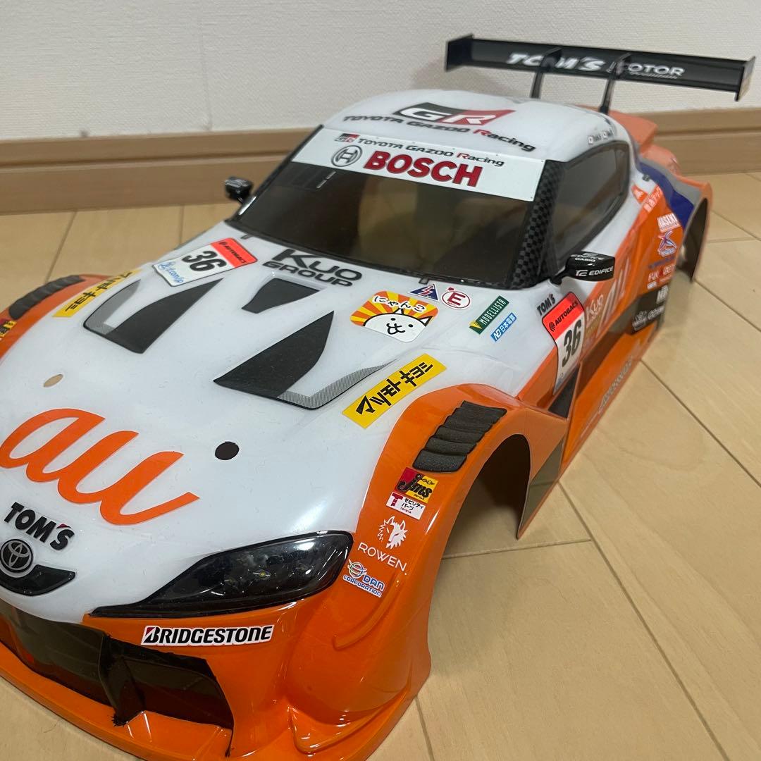 タミヤ au TOM'S GR スープラ ランチアデルタ スペアボディ