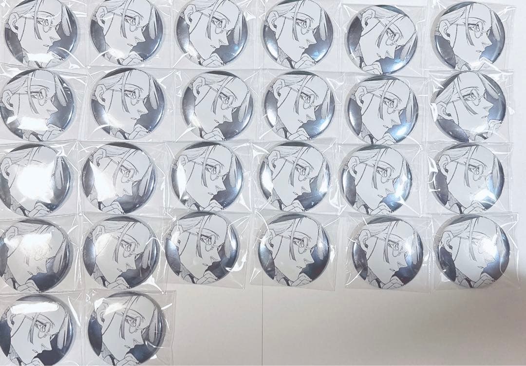 ブルーロック 原画展 推しキャラバッジ　コレクション カイザー 缶バッジ