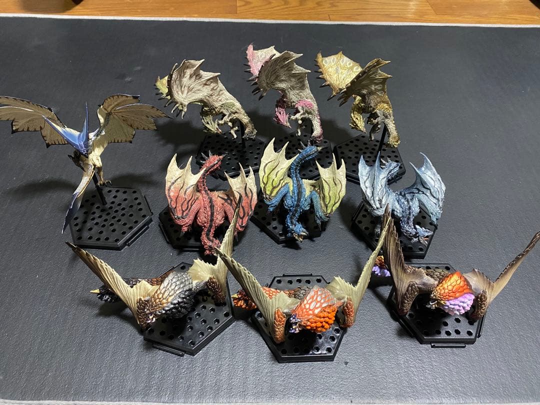 モンスターハンターカプコンフィギュアビルダー　60体