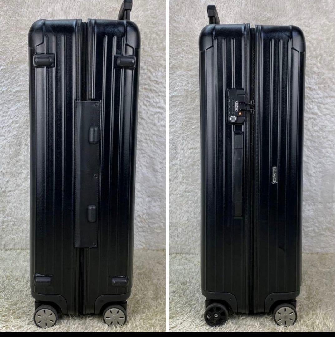 美品✨リモワ サルサ 最大容量 104L 4輪 MW TSA マットブラック