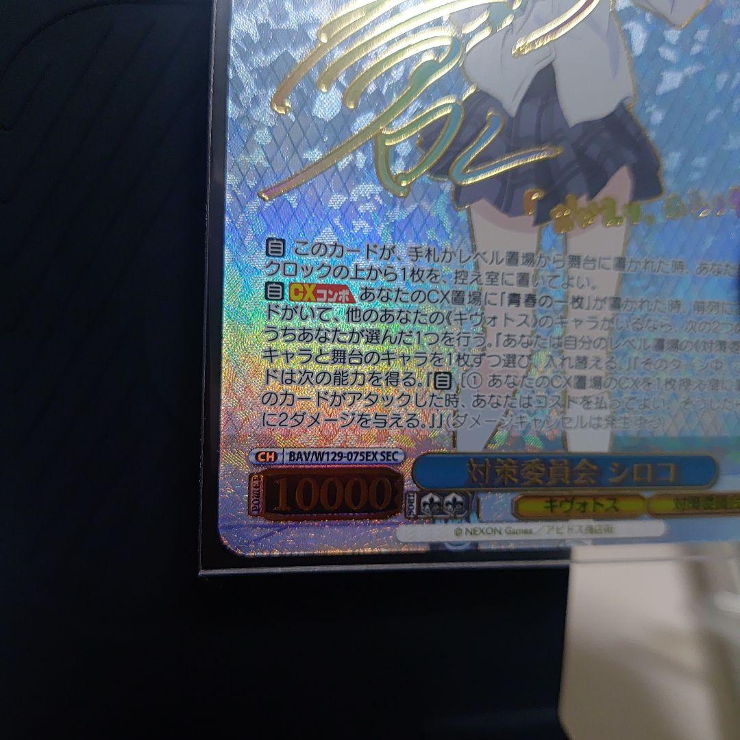 ヴァイスシュヴァルツ　ブルーアーカイブ　シークレット