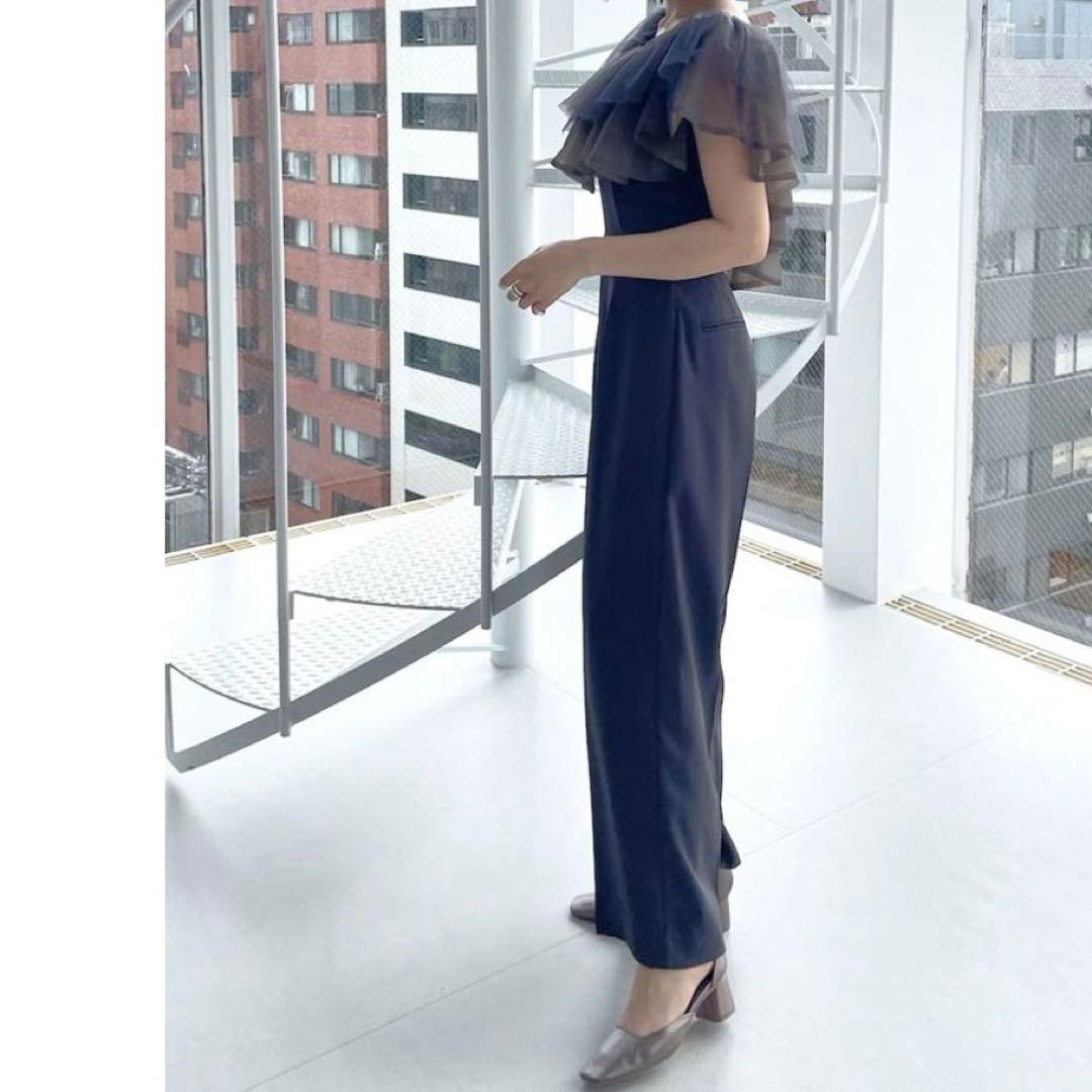 ＊美品＊ラグナムーン LADYチュールカラーベアパンツドレス