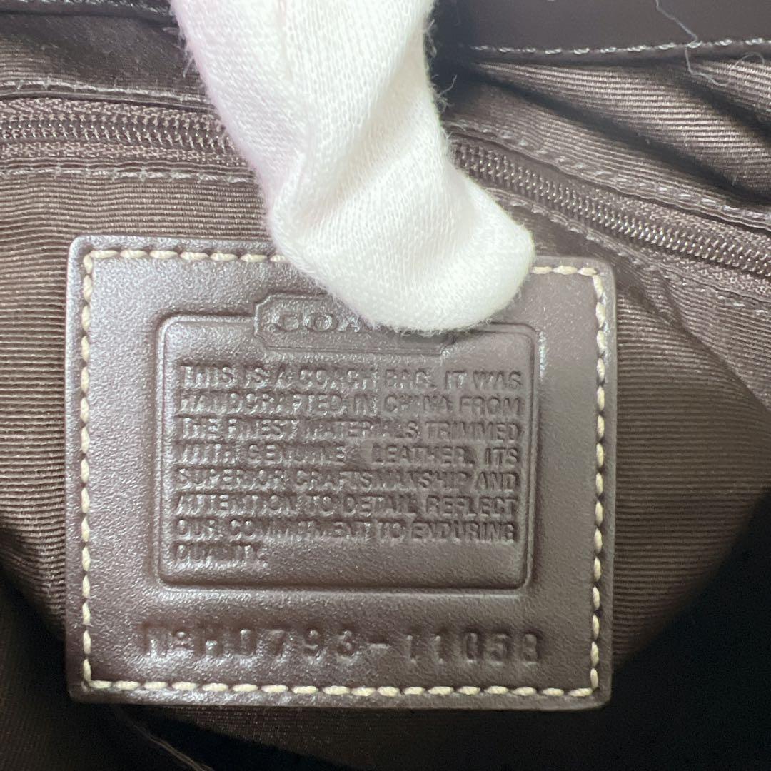 バッグ COACH Signature Half Moon Y2K Shoulder