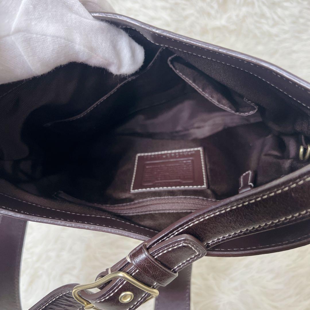 バッグ COACH Signature Half Moon Y2K Shoulder