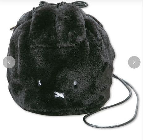 ミッフィー　3色　フェイス　巾着　マルチポーチ　ボリス　バッグ