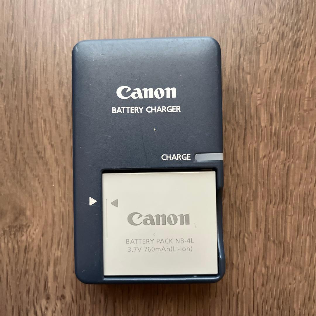【中古】Cannon IXY DIGITAL40:充電器、電池、メモリーカード付