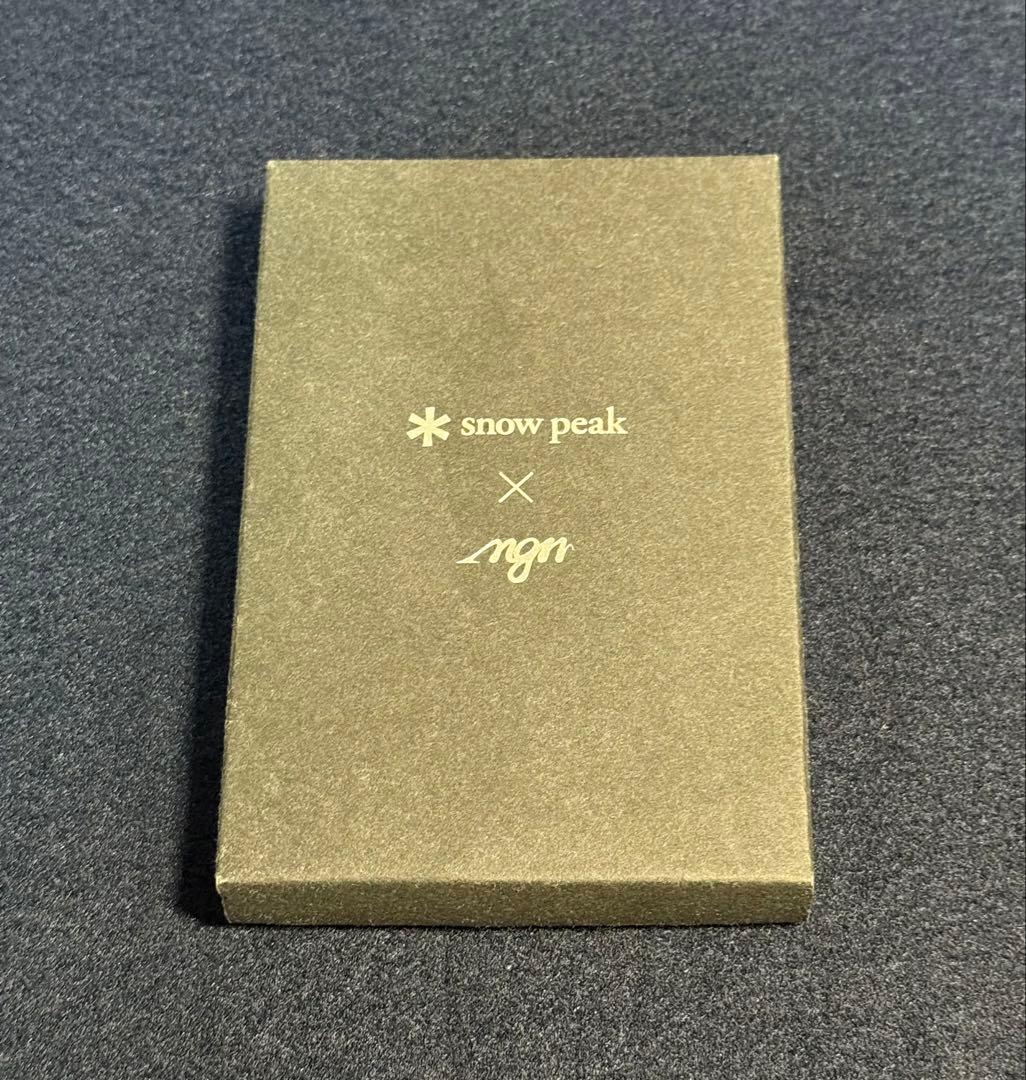 スノーピーク　ポイントギフト　名刺入れ　【廃盤品】
