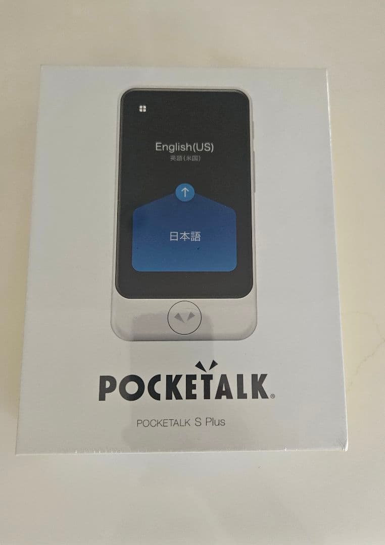 POCKETALK S Plusグローバル通信2年付70言語対応 PTSPGW