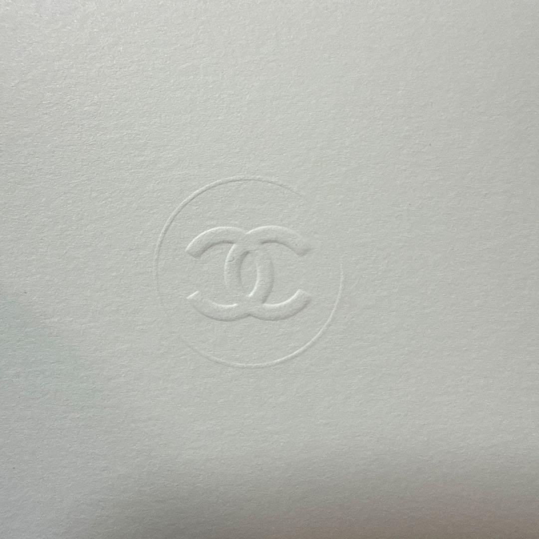 シャネル　ショッパー　小200枚、メッセージカード200枚封筒付き