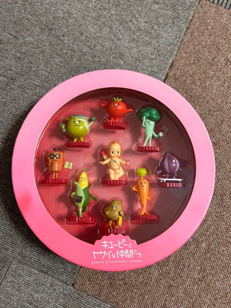 キューピー 野菜と果物 フィギュアセット