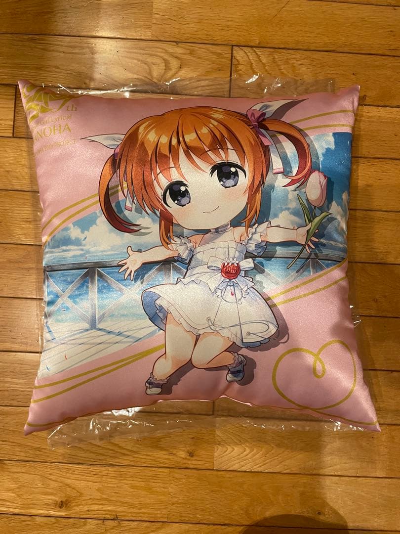 【希少】魔法少女リリカルなのは　クッション 20周年記念スクラッチ　Wチャンス賞