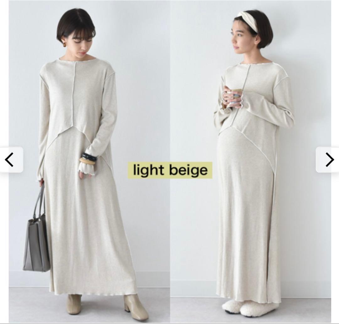 りんご☆Pearls マタニティ＆授乳ワンピース 2色セット