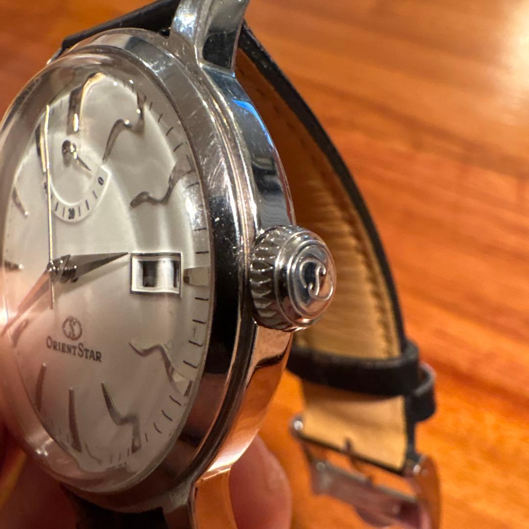 ORIENT STAR 自動巻き 腕時計 シルバー
