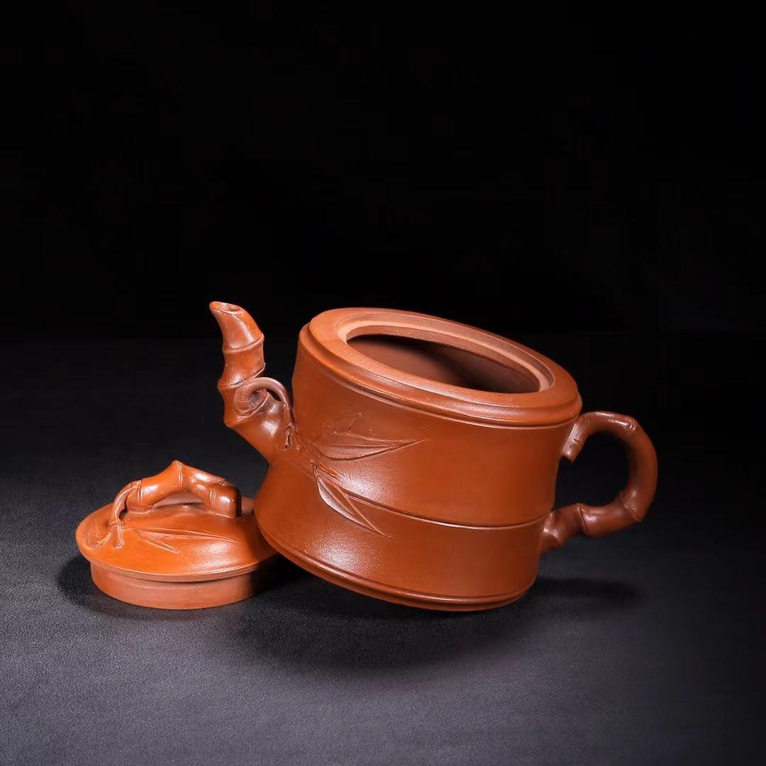 新品未使用 食器 茶器 中國茶器 急须 紫砂茶壷 中国宜興製