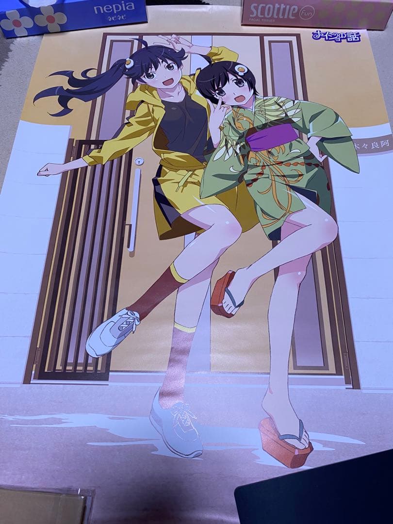 化物語　偽物語　ポスター