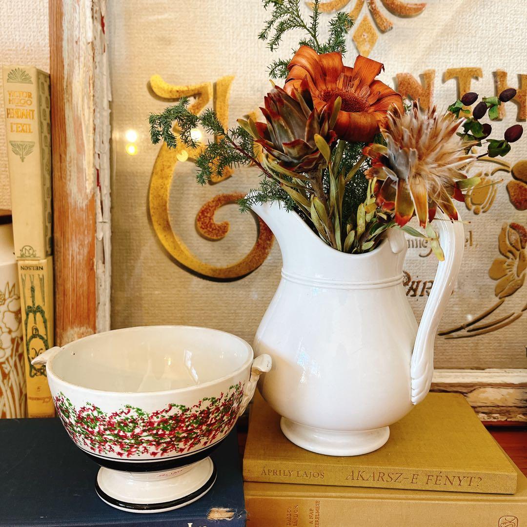 サルグミンヌsarreguemines 美しい白いピシェ