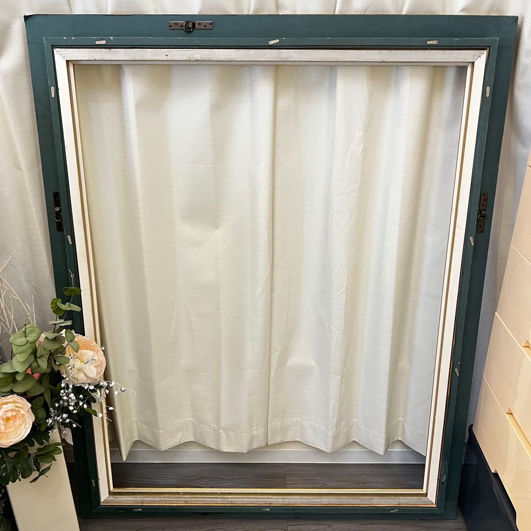 【希少】1m超え！賃貸OK巨大ゴールドフレーム 額縁 アンティーク仕上げ