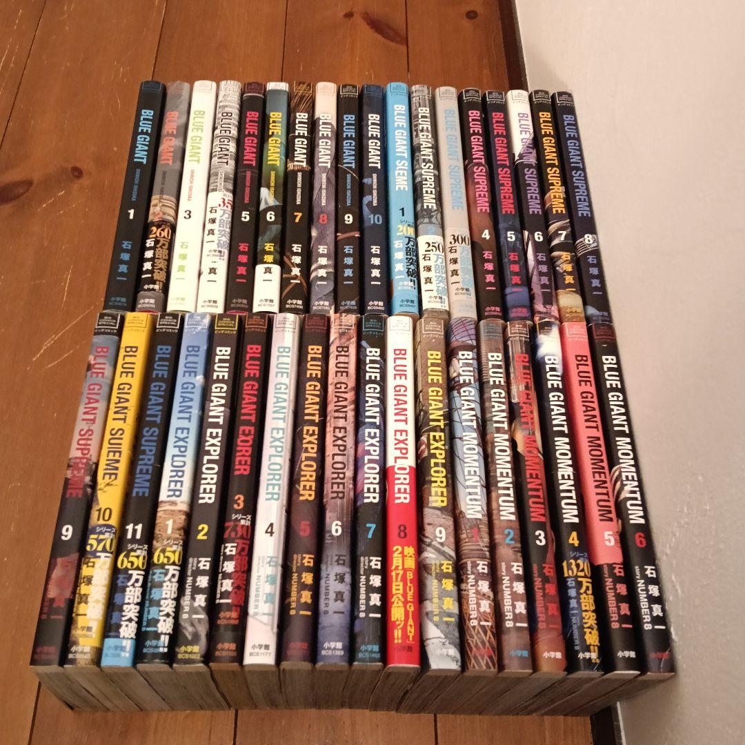 BLUE GIANT ブルージャイアント 全シリーズ 36冊セット