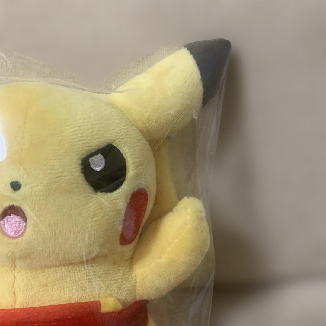 ポケモンセンターDX 1周年記念　ピカチュウ　力士　ぬいぐるみ