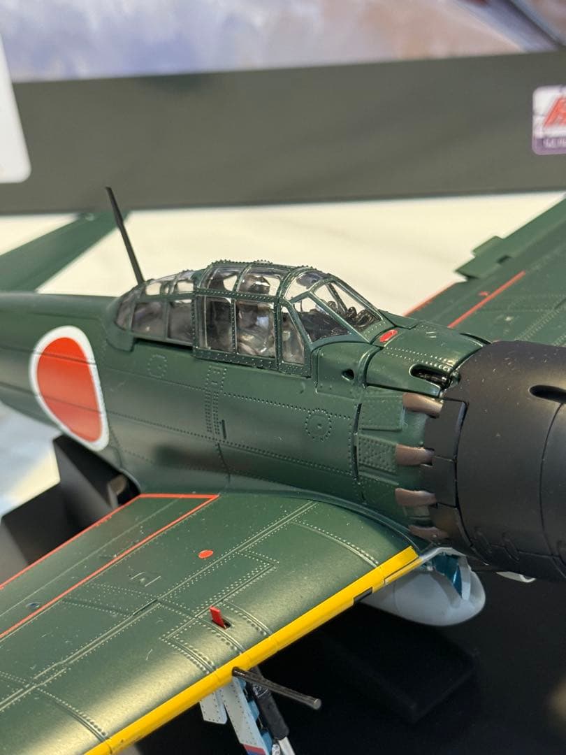 1/32 零式艦上戦闘機52型 ダイキャスト 零戦 半完成モデル