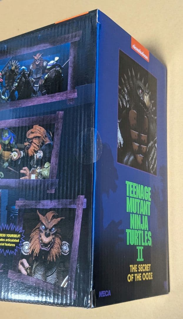 ネカ TMNT トッカ&ラザー ミュータント・タートルズ２フィギュア NECA