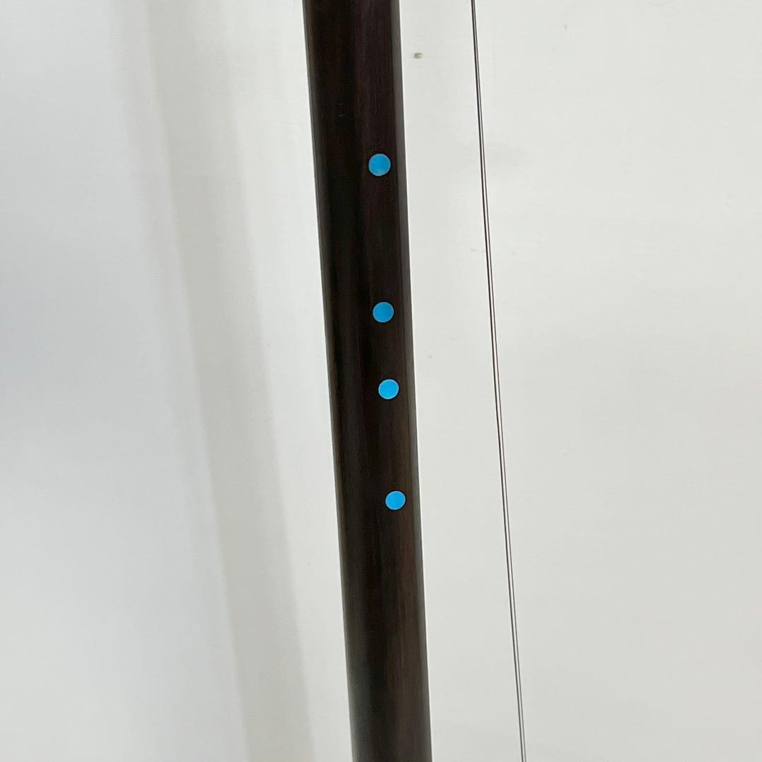 ★美品★二胡 ヘビ皮 ニシキヘビ セミハードケース付き