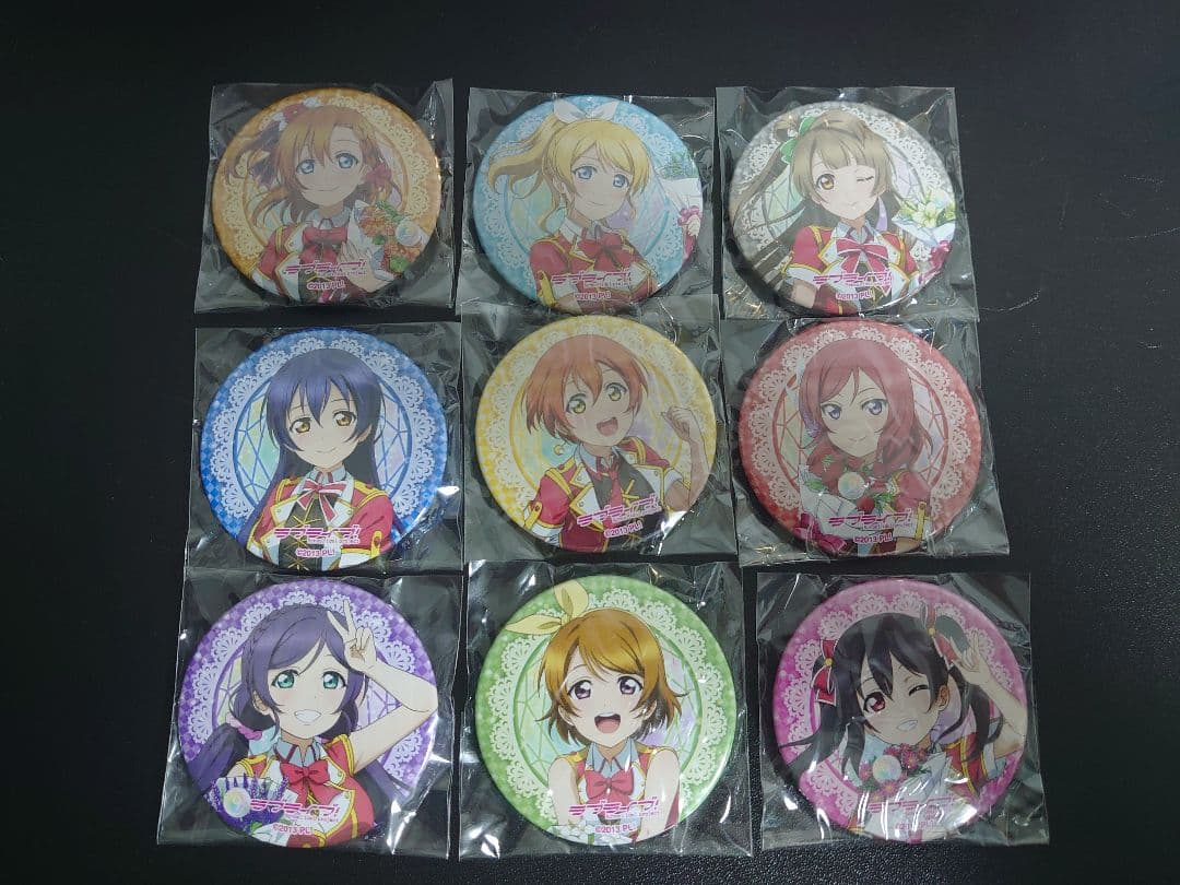 ラブライブ！ ラブライブフェス μ's 缶バッジ コンプセット