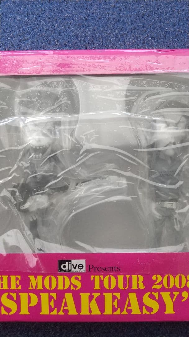 THE MODS フィギュア4体セット 2008福岡会場限定モノトーン