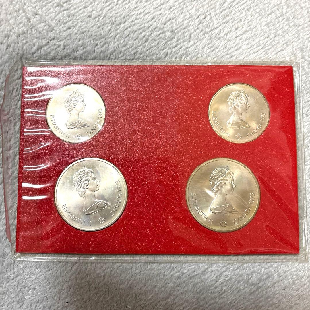 1976年　カナダオリンピック記念銀貨