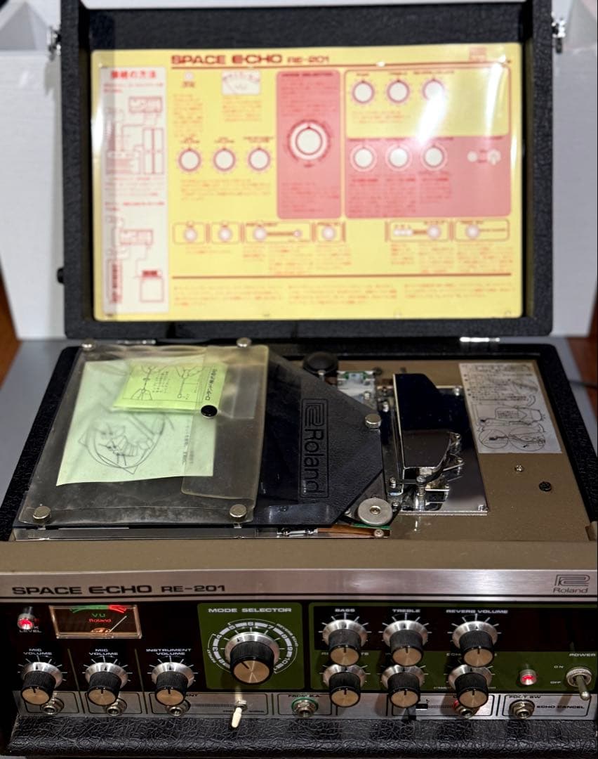 Roland RE-201 Space Echo メンテ終えたばかり