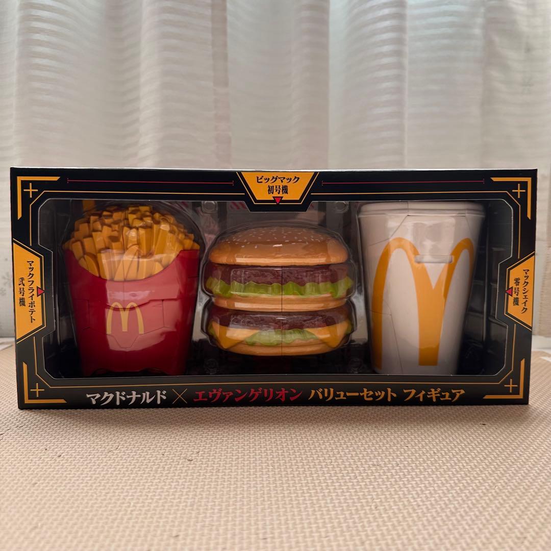 マクドナルド エヴァンゲリオン コラボ フィギュアセット