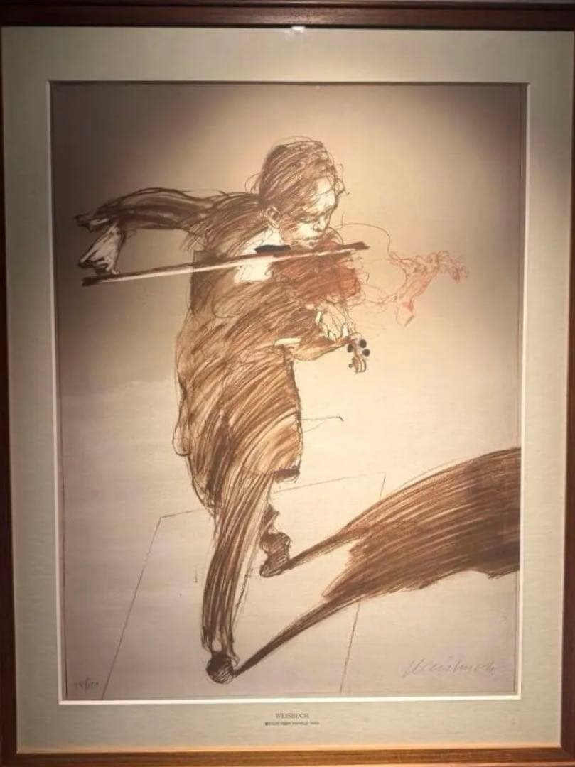 クロード・ワイズバッシュ【バーレスク】lithograph250限定