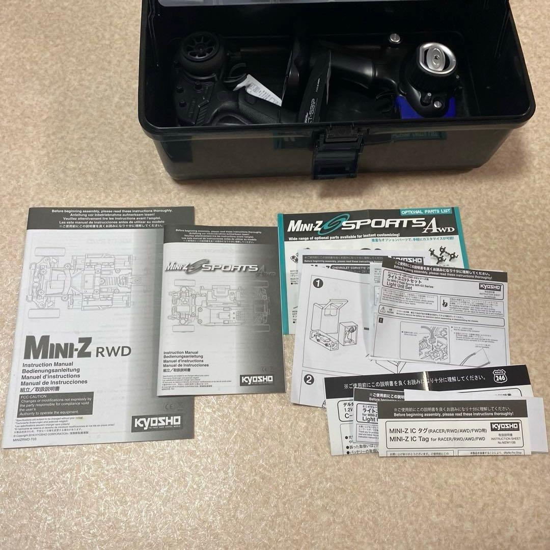 ノ*ル様 KYOSHO Mini-Z 京商 ミニッツ 2台＋プロポ他セット　現状