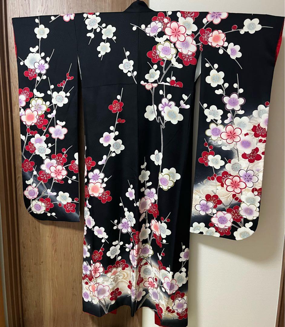 振袖セット　４点セット　振袖　長襦袢　帯紐　帯揚げ　◎帯はありません成人式　着物