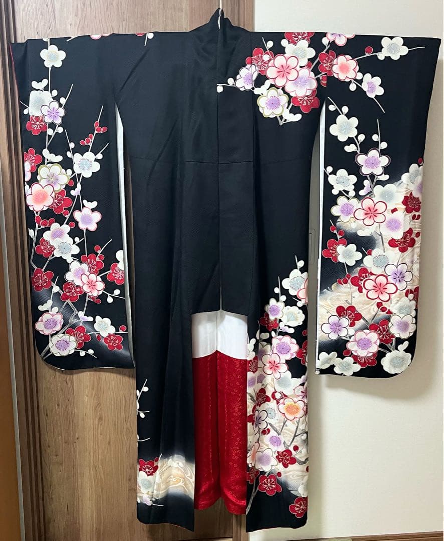 振袖セット　４点セット　振袖　長襦袢　帯紐　帯揚げ　◎帯はありません成人式　着物