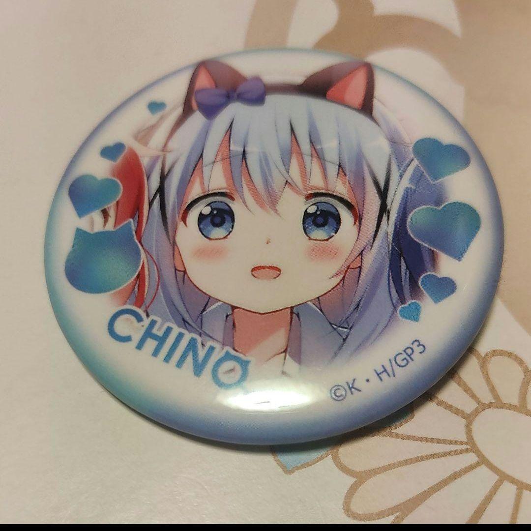 ご注文はうさぎですか　チノ　缶バッジ