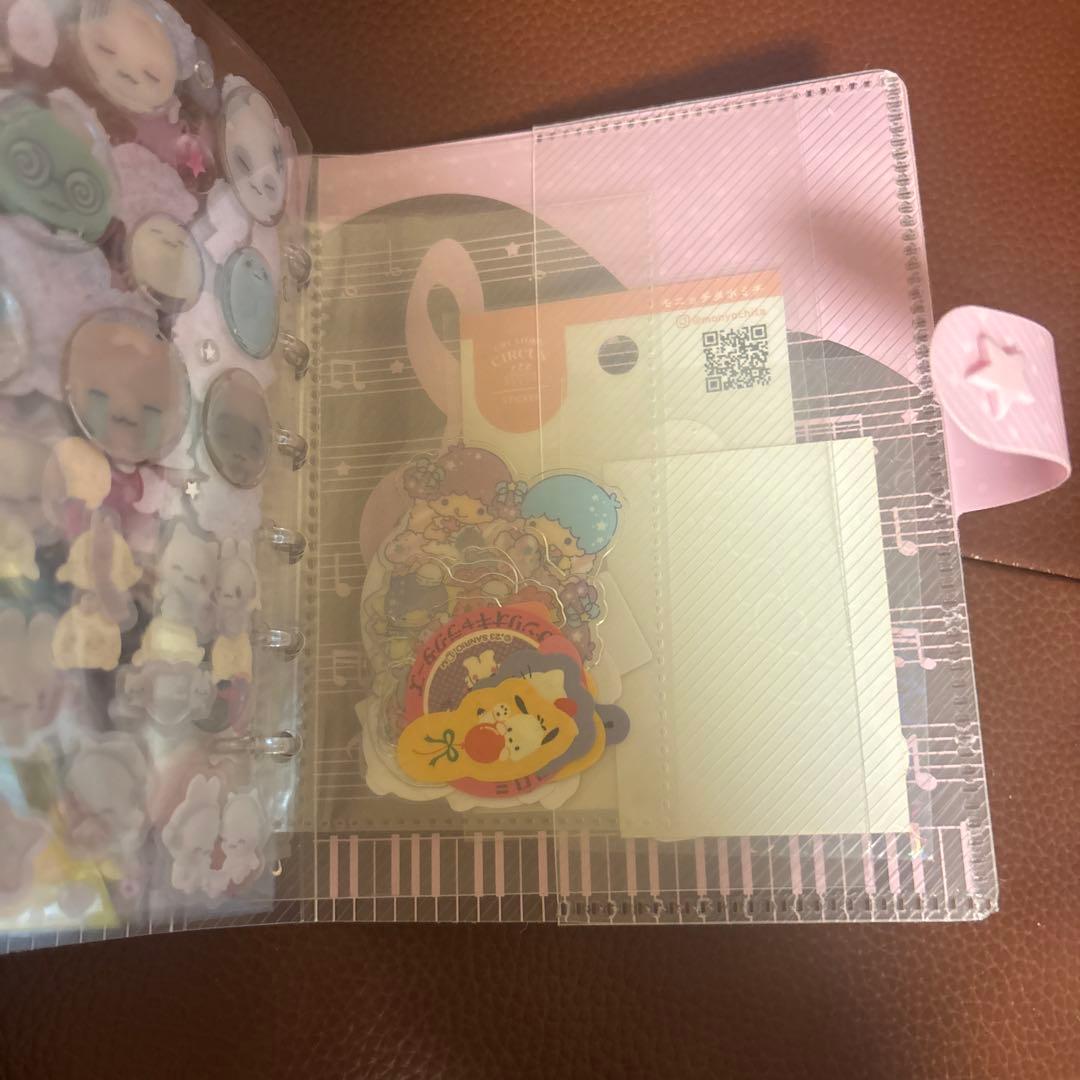 mering シール帳 完成品 ボンボンドロップシール