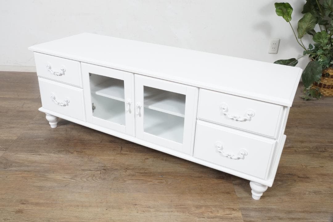 チェルシー　テレビ台　MTV-5772WH 　MTV-5506　２点セット