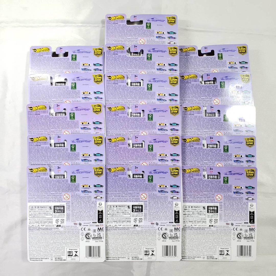 ホットウィール シルエット RWB ポルシェ 930 16台セット 新品未開封