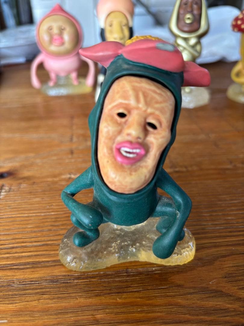 こびとづかん　フィギュア　6体セット　陶器