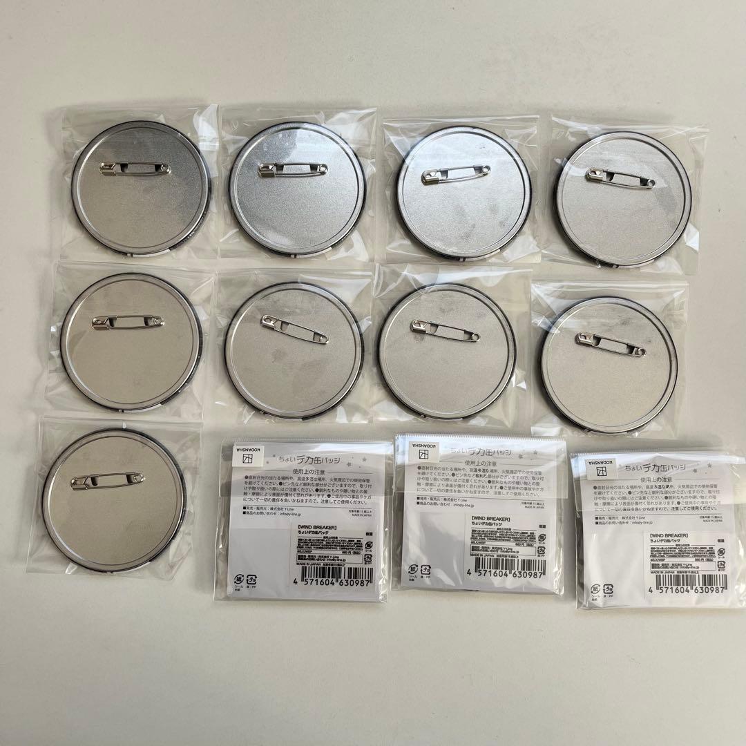 WIND BREAKER 桜遥 ちょいデカ缶バッジ 12点セット