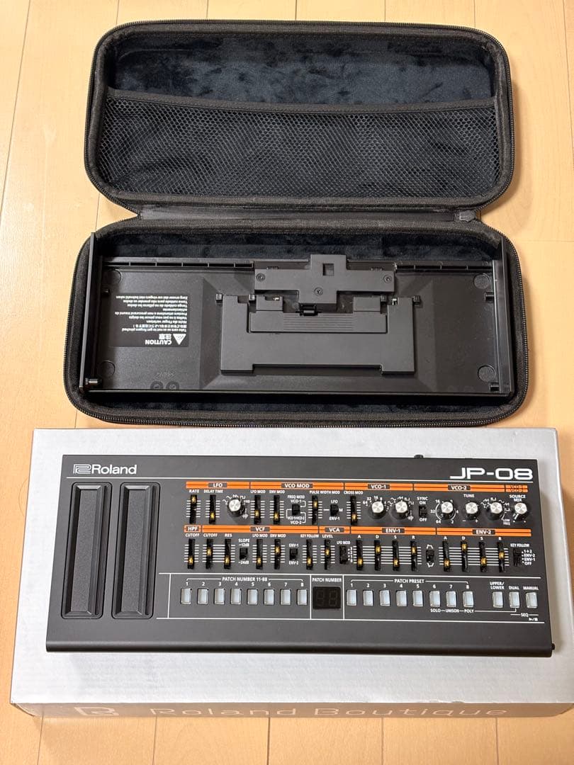 Roland JP-08 & DK-01 & Analog Cases専用ケース