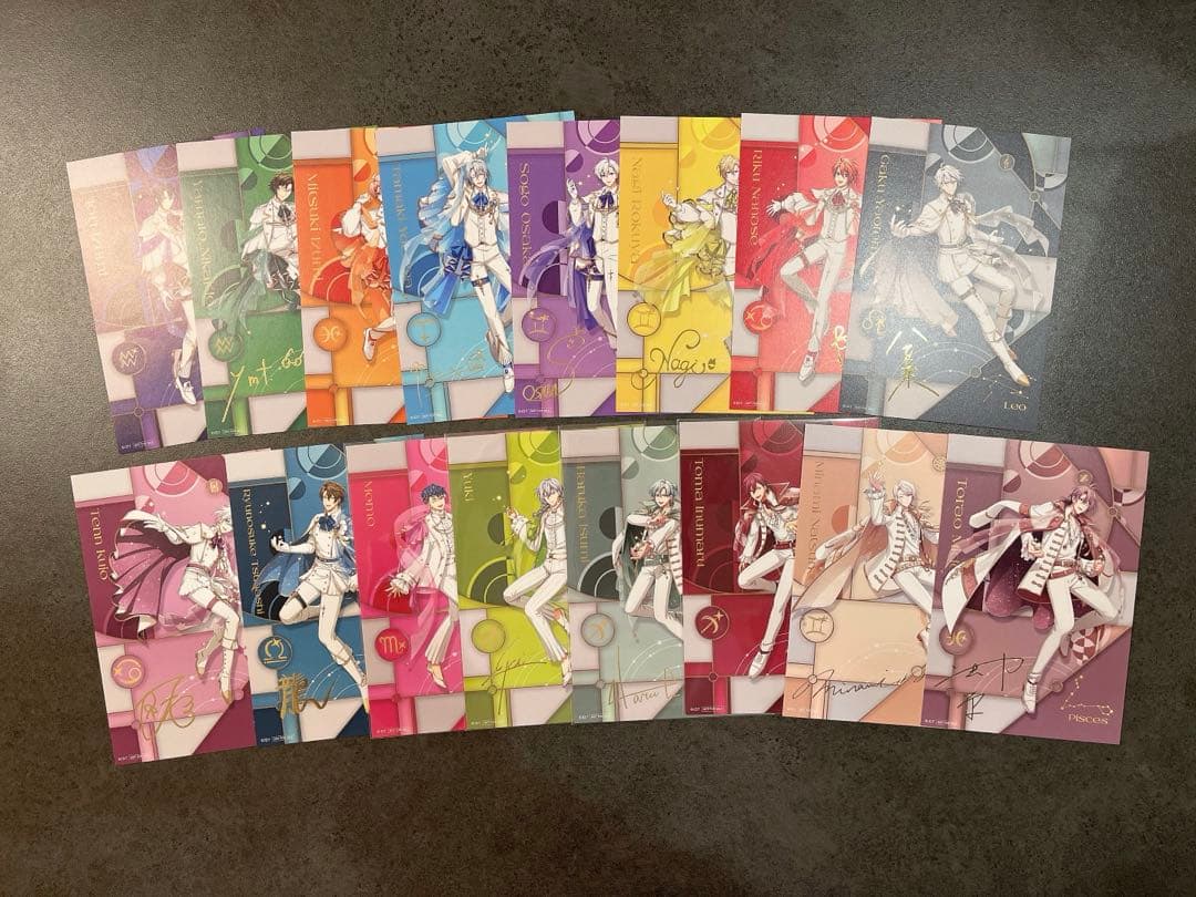 アイドリッシュセブン　アイナナ　バースデーストア　ポストカード　特典　16点